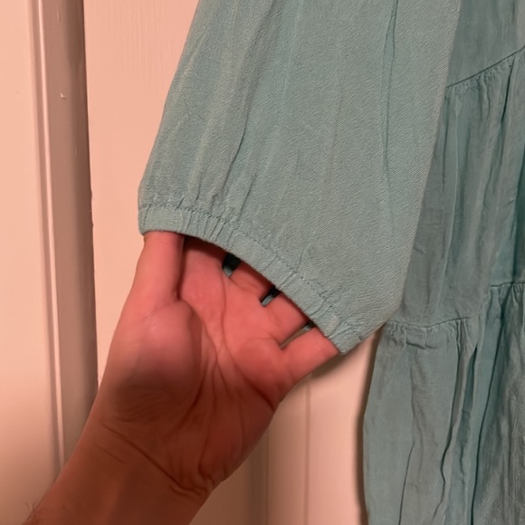 Tiffany Blue Tiered Top - Picture 2 of 4